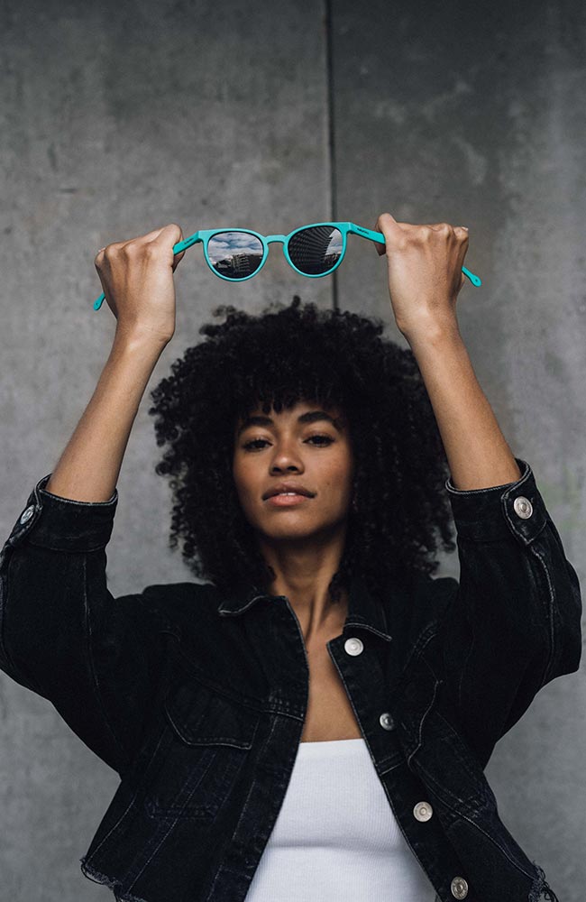 Parafina Sunglasses Isla Nude made of recycled plastic flexible legs | Sophie Stone