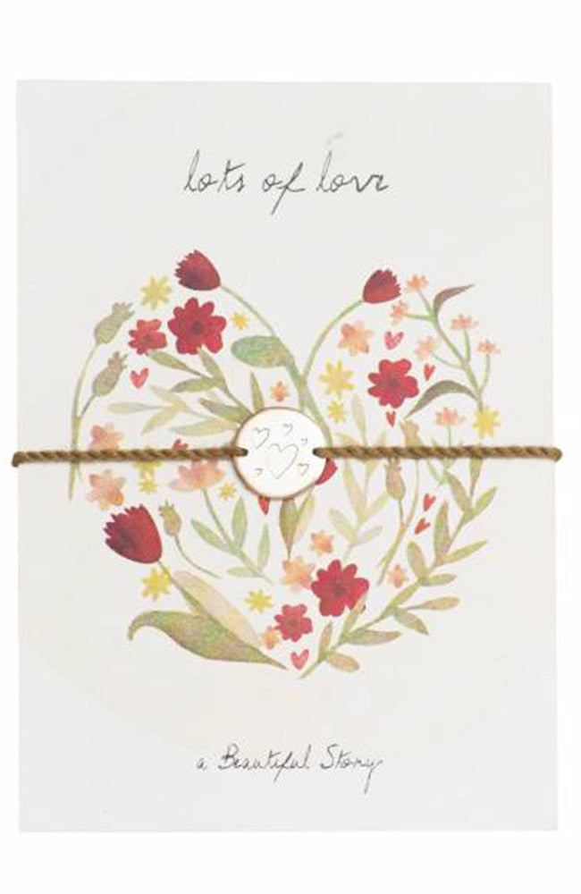 A Beautiful Story Jewelry Postcards Ganz viel Liebe | Sophie Stone