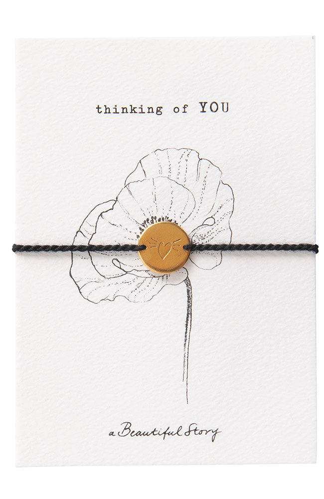 A Beautiful Story Jewelry Postcards thinking of you | Sophie Stone