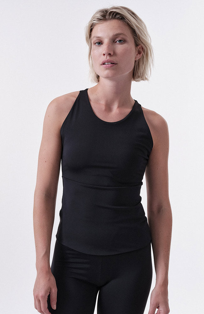 LANIUS miditop GRS black made of Econyl | Sophie Stone