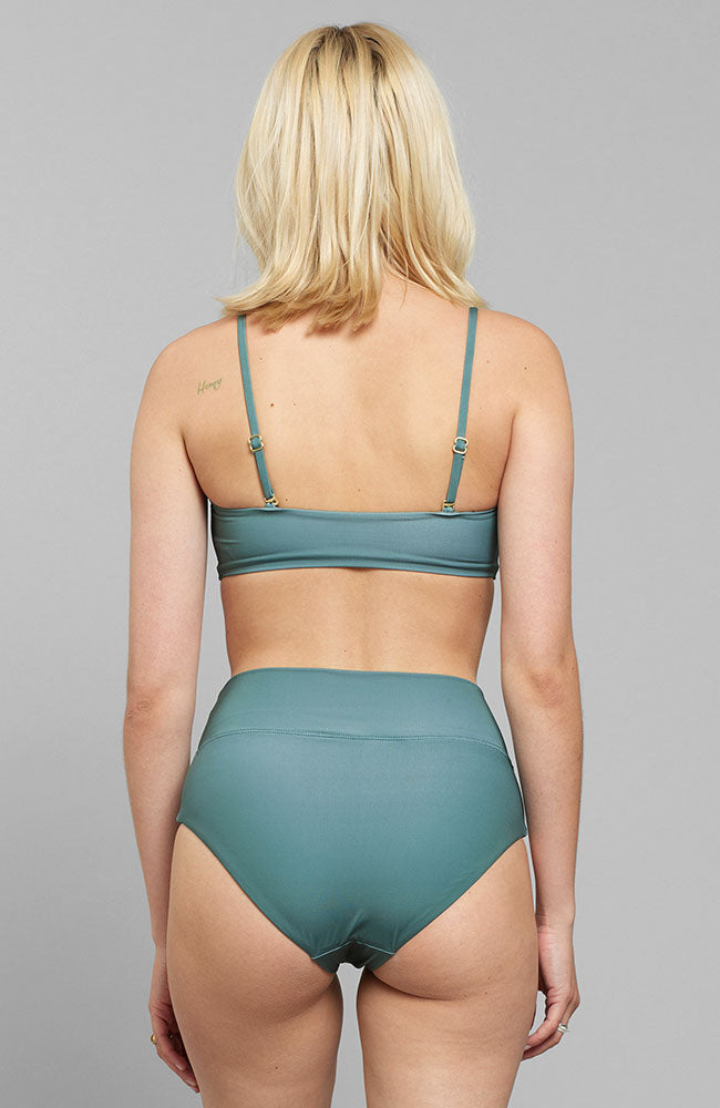 Dedicated Slite Duck Green Bikini Bottom Made from rPET | Sophie Stone