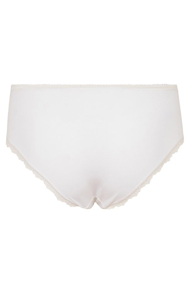 People Tree Lace Hipster white pants | Sophie Stone