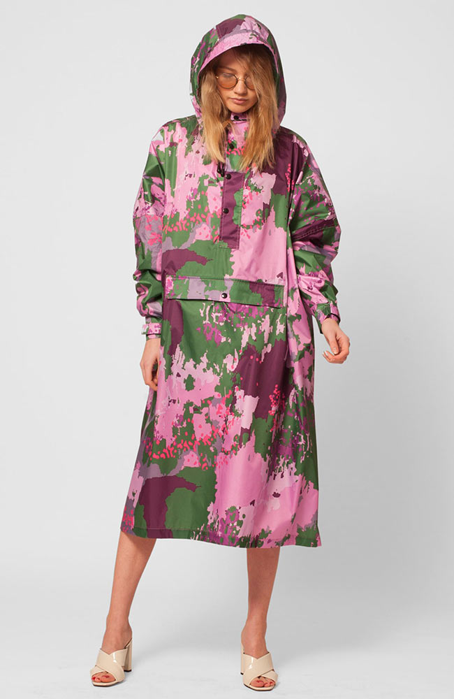 Rainkiss Digi Spring Camo Poncho | Sophie Stone