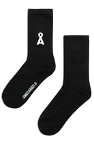 ARMEDANGELS Saamu Sportsocken schwarz Bio-Baumwolle | Sophie Stone