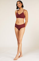 People Tree Soft Bra Top in rood | Sophie Stone