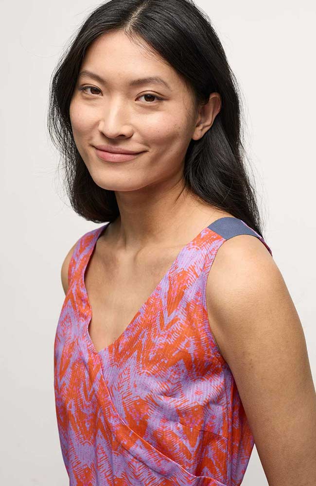 Lanius Kleid Wild Waves Bio-Baumwolle | Sophie Stone