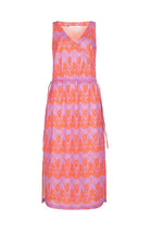 Lanius Maxikleid Wild Waves Bio-Baumwolle | Sophie Stone