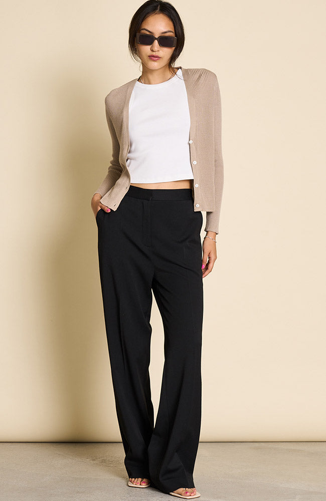 JAN 'N JUNE Coralia pants black by e.g. ecovero for women | Sophie Stone