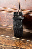 Swole Panda Gürtel tiefschwarz aus recyceltem Polyester | Sophie Stone