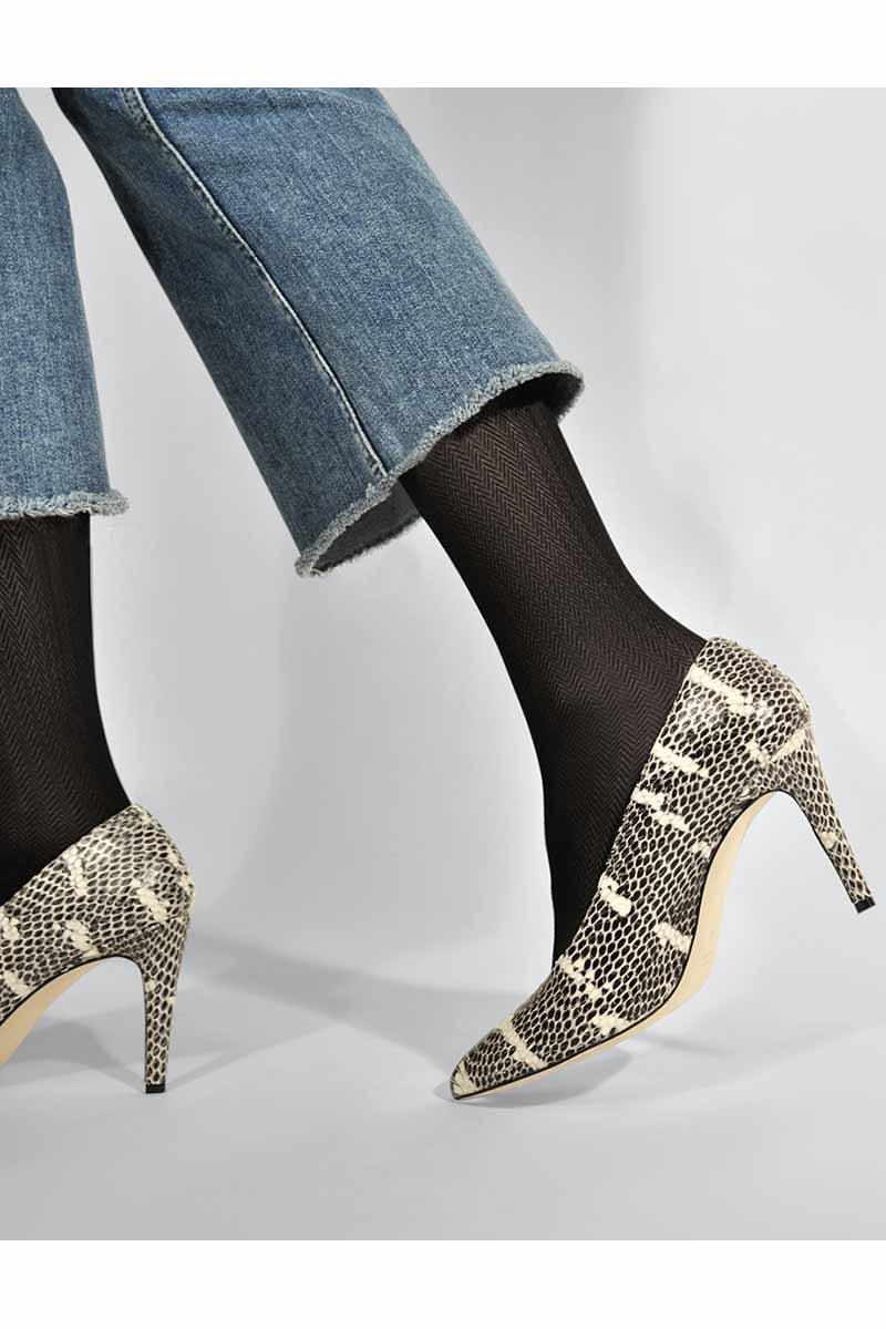 Nina Fishbone Strumpfhose schwarzes Netz | Sophie Stone