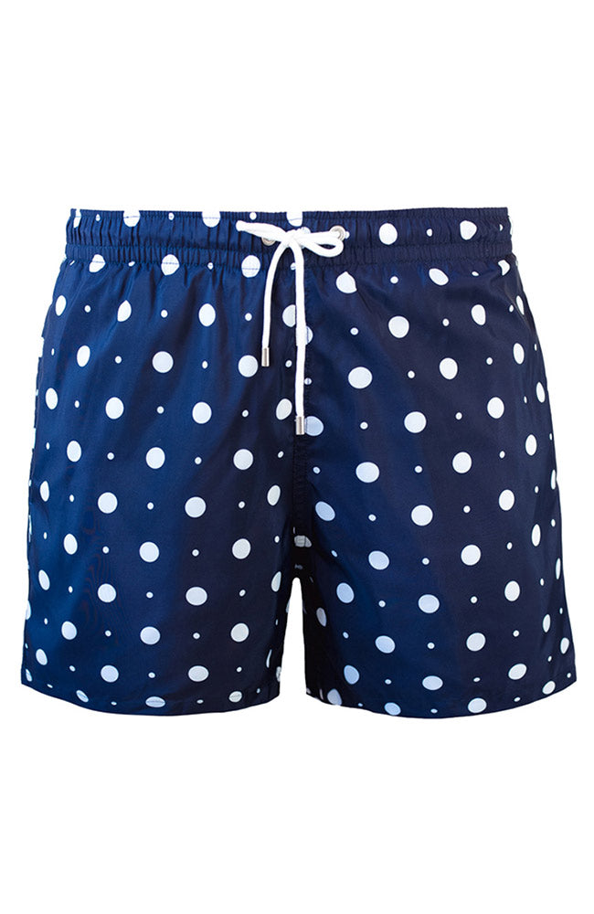 Arlo swimming trunks in navy white | Sophie Stone