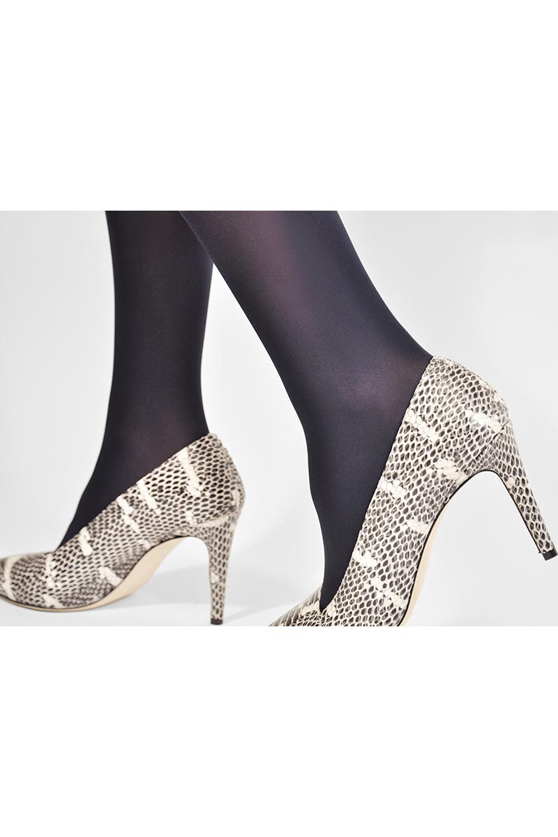 Swedish Stockings | Olivia panty 60 denier blue | Sophie Stone