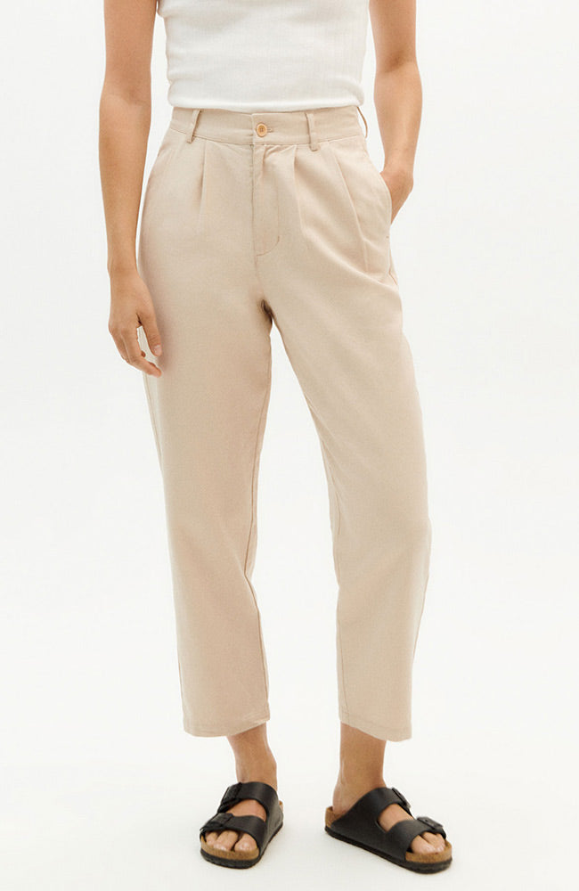 Thinking MU Pearl hemp rina broek dames | Sophie Stone