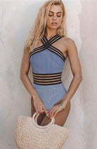 AAVA Swimsuit Lugano Cross-over one piece | Sophie Stone