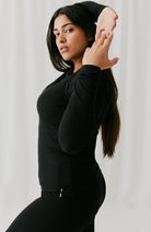 ARMEDANGELS Faribaa Yoga pants black | Sophie Stone