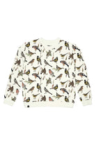 Dedicated Ystad Autumn Birds sweater in organic cotton for women | Sophie Stone