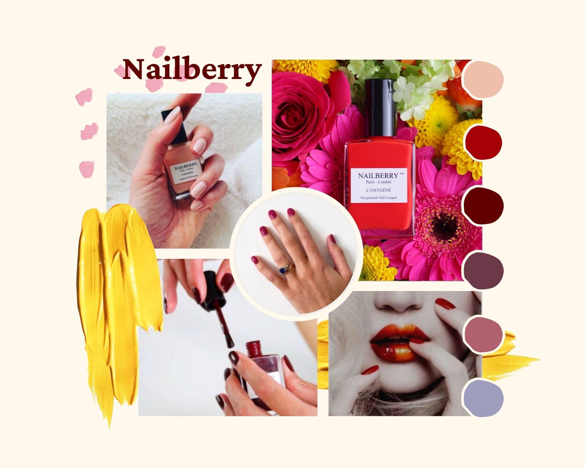 Natürlicher veganer Nagellack