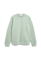 ARMEDANGELS Baaro Loop Sweater, Light Green, Organic Cotton, Men's | Sophie Stone