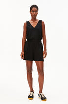 ARMEDANGELS Relaxed-Jersey-Shorts aus Ecovero, schwarz | Sophie Stone