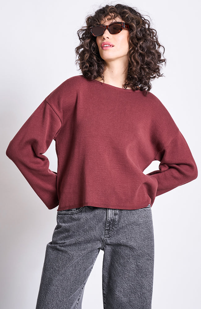 JAN 'N JUNE sweater Williamsburg intense peace of organic cotton for women | Sophie Stone 