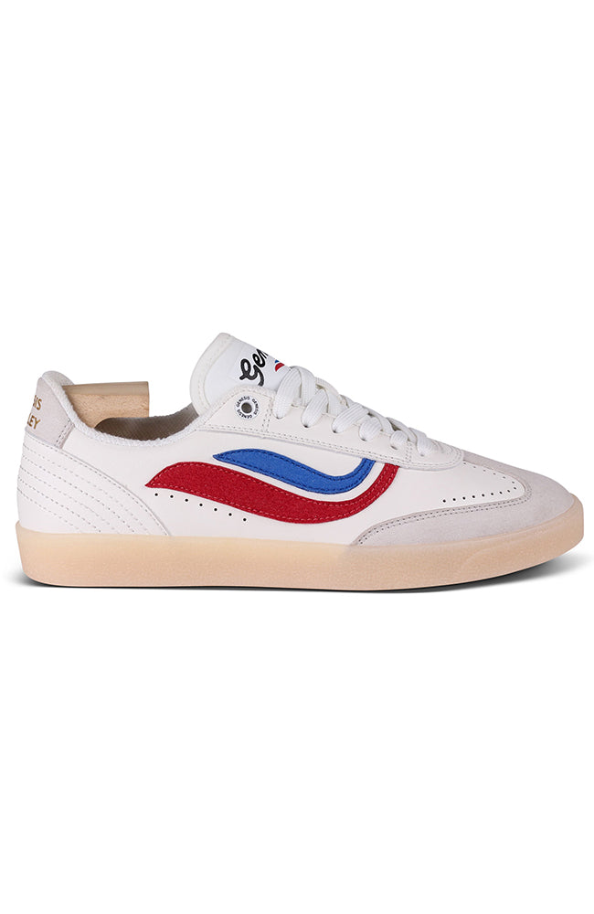 Genesis G-Volley Sugar Corn White Red Blue Light Gum sneakers vegan women | Sophie Stone