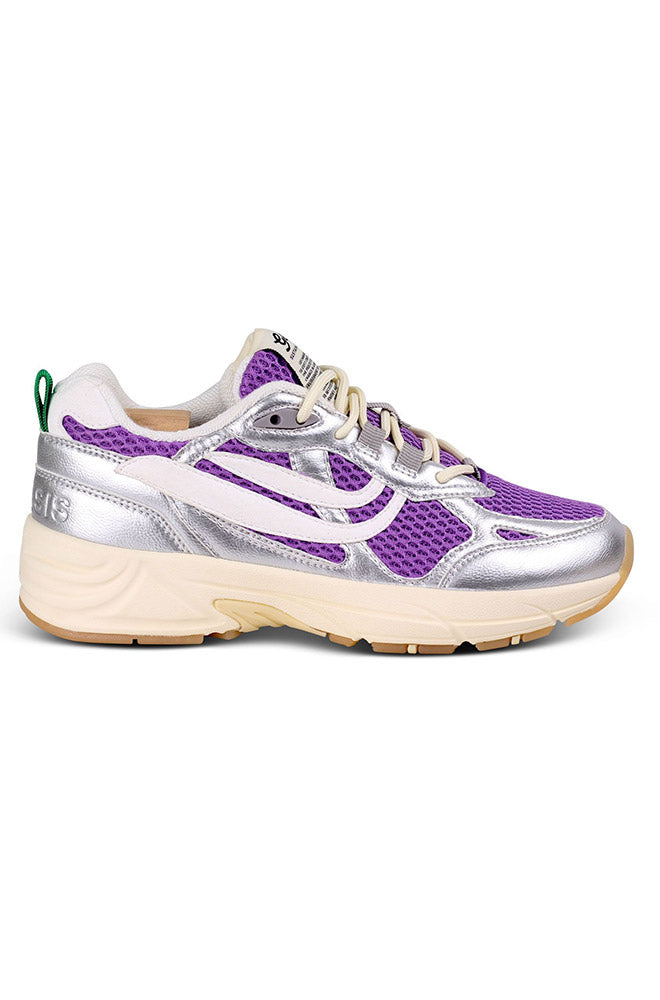 Genesis G-Eco '99 Multi Sneaker in Silver Vegan Leather for Women | Sophie Stone