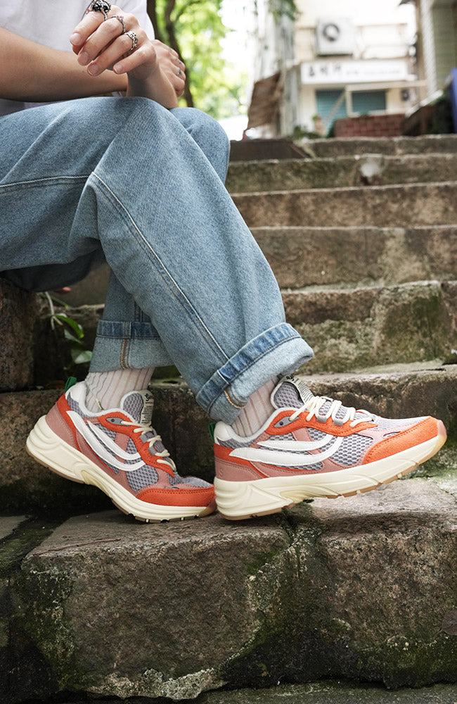 Genesis G-Eco`99 Multi Sneaker, orange, vegan und aus recyceltem Material, für Damen | Sophie Stone