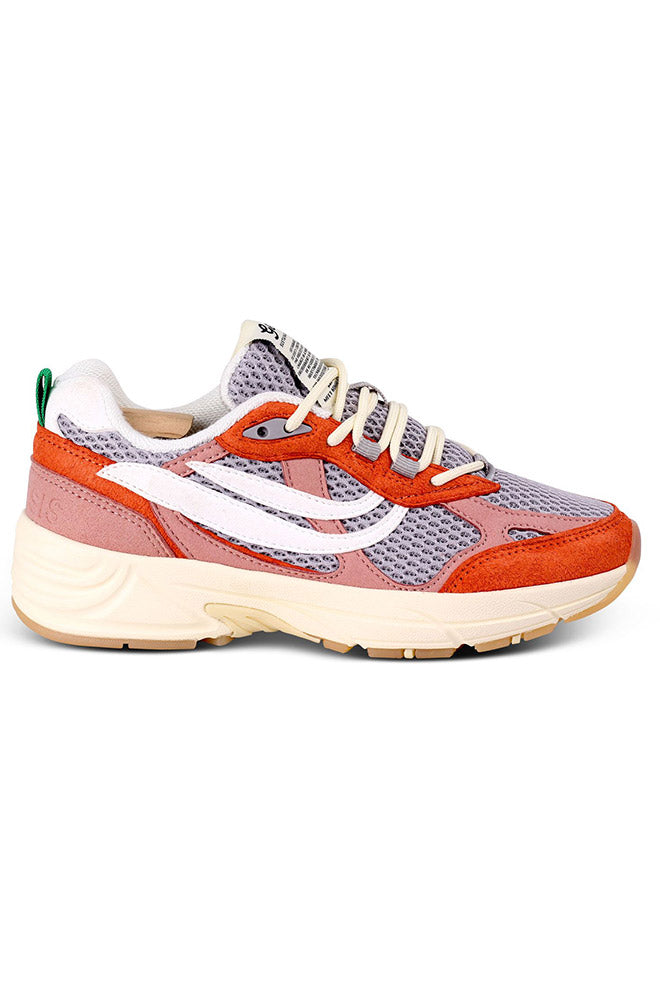 Genesis G-Eco '99 Multi Sneaker, Orange Vegan Leather, Women's | Sophie Stone