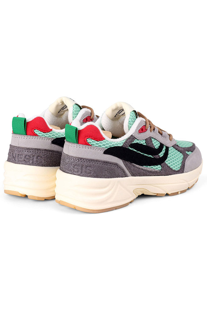Genesis G-Eco '99 Multi Sneaker, Grey Vegan Leather, Women's | Sophie Stone