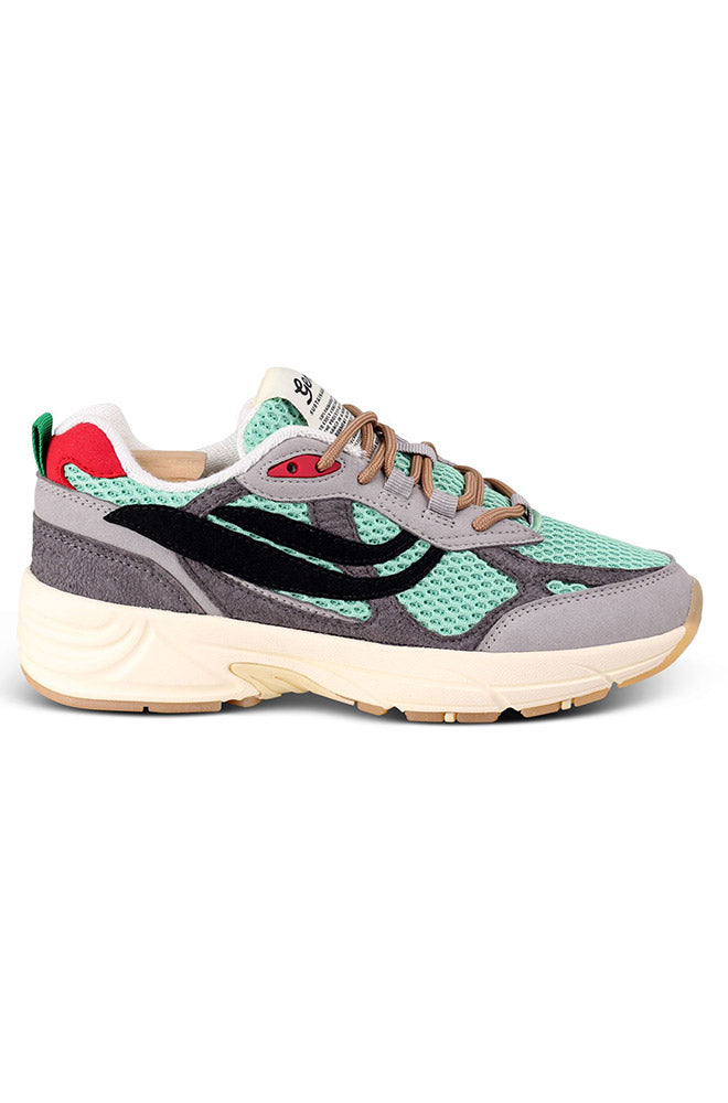 Genesis G-Eco '99 Multi Sneaker in Grey Vegan Leather for Women | Sophie Stone