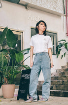 Genesis G-Sprint Mesh-Sneaker grau-lila, recycelt und vegan, für Damen | Sophie Stone