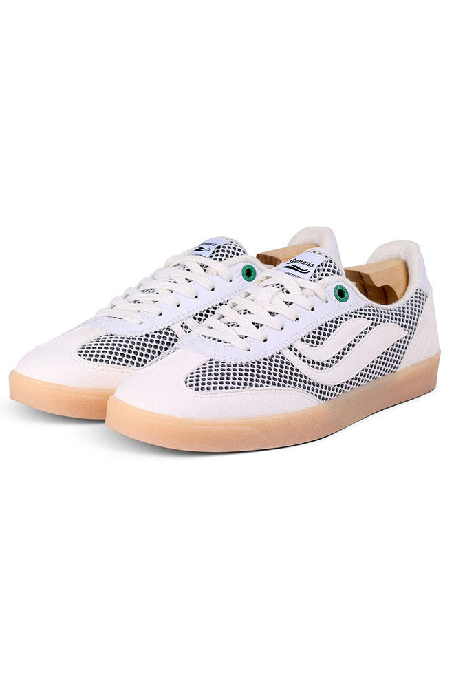 Genesis G-Volley 2-tone mesh sneaker White White vegan women's | Sophie Stone