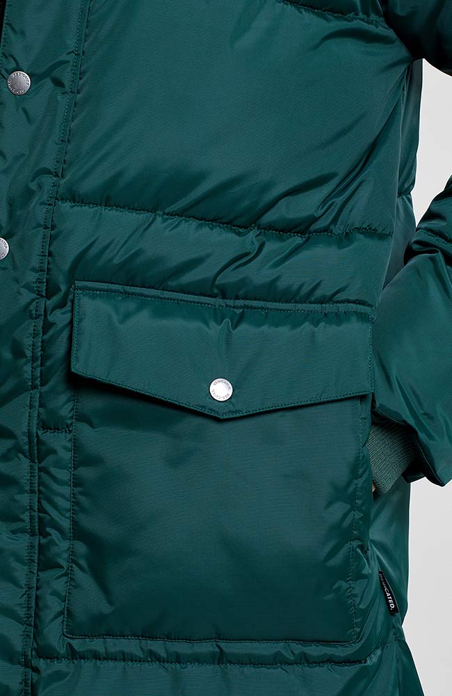 Dedicated puffer jacket haparanda groen van GRS | Sophie Stone 