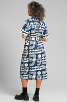 Dedicated Orrefors seagul jurk van bio katoen voor dames | Sophie Stone 