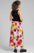 Dedicated Stilleryd skirt abstract flowers Tencel ladies | Sophie Stone 