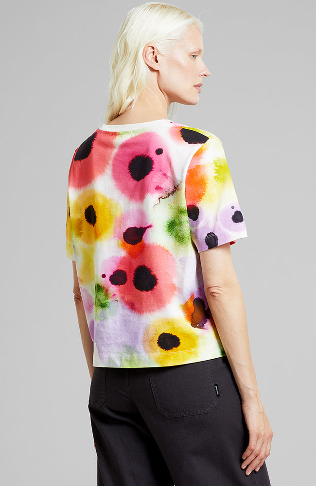 Dedicated Vadstena shirt floral bio katoen vrouw | Sophie Stone