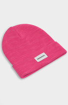 Dedicated Kiruna beanie hat raspberry recycled polyester | Sophie Stone