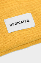 Dedicated Kiruna beanie hat yellow recycled polyester | Sophie Stone