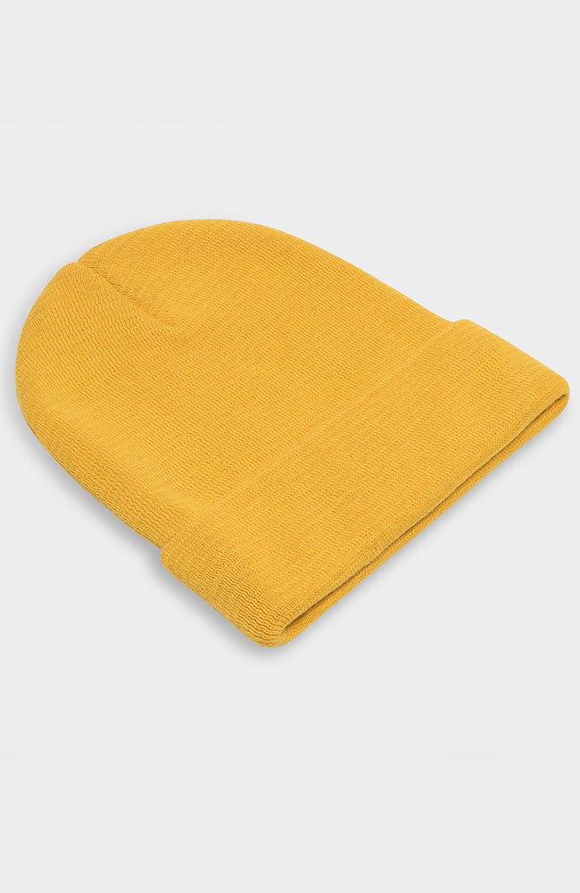 Dedicated Kiruna beanie muts spice geel gerecycled polyester | Sophie Stone