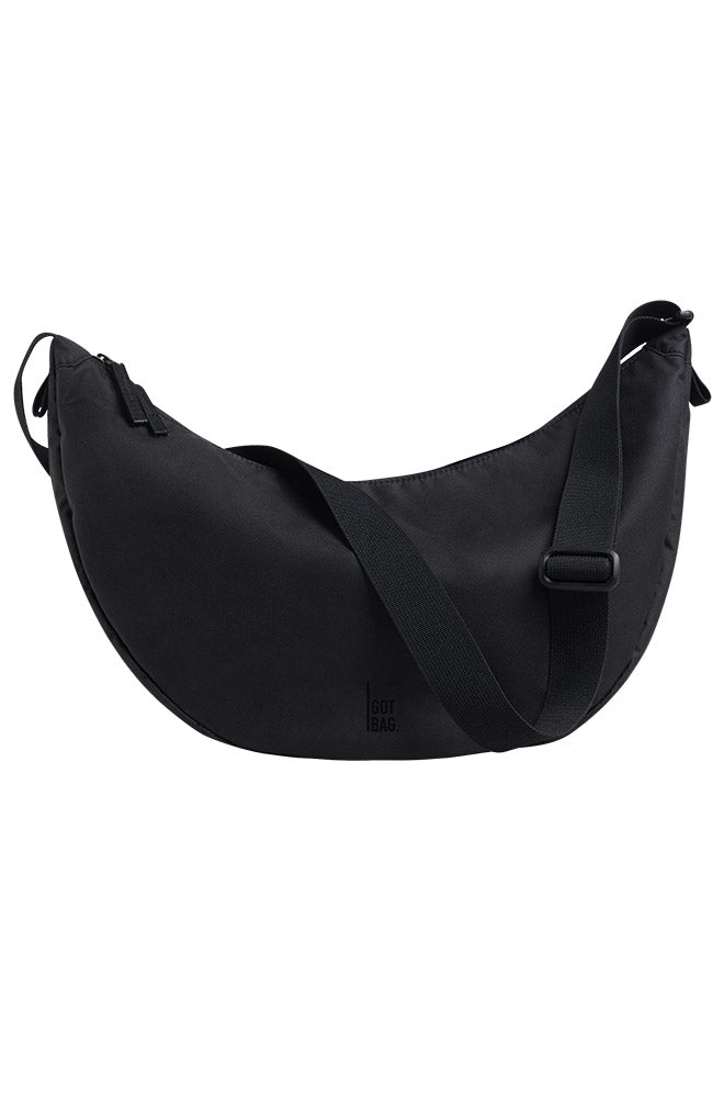 GOT BAG Moon Bag Large, schwarz, aus recyceltem Kunststoff, unisex | Sophie Stone