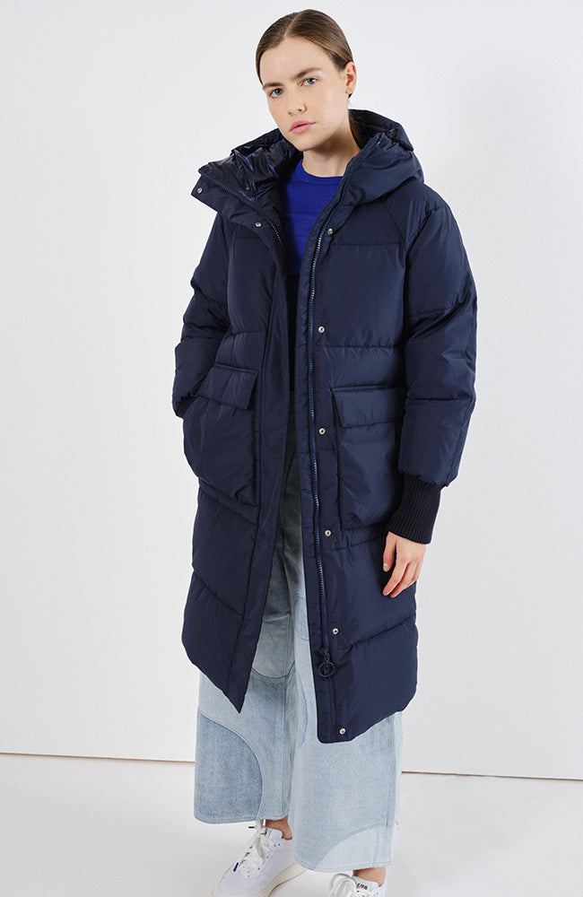 Embassy of Brick and Logs Ry puffer parka blue | Sophie Stone 