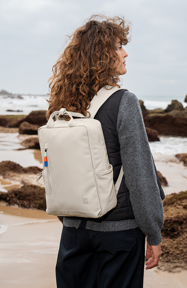 GOT BAG Daypack 2.0 rugzak soft shell van oceaan plastic unisex | Sophie Stone