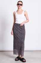 JAN N JUNE Smuk Maxi skirt leo print in recycled polyester ladies | Sophie Stone