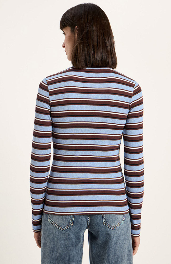 Lanius coltrui chocolate multicolour van bio katoen vrouw | Sophie Stone