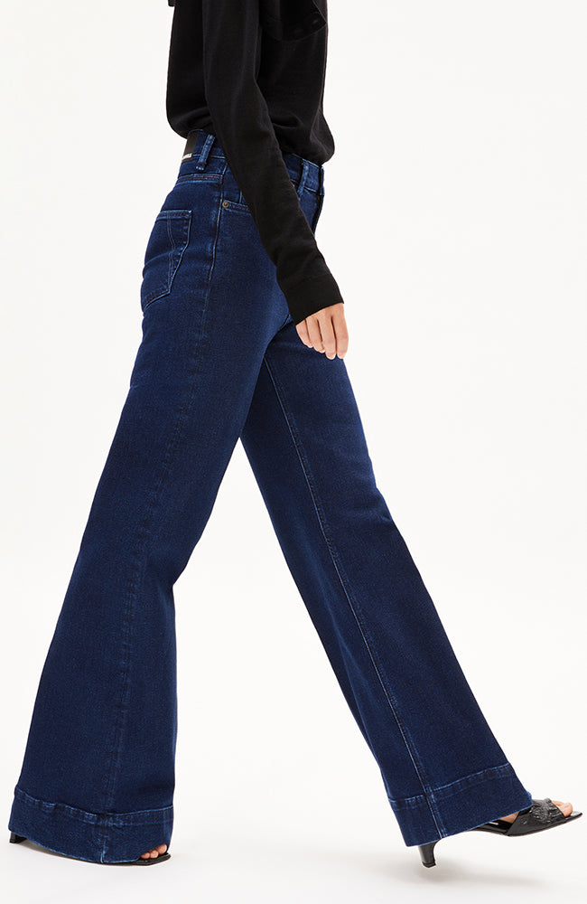 ARMEDANGELS Murliaa polar wide leg jeans recycled cotton | Sophie Stone