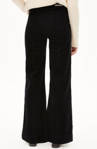 ARMEDANGELS Murliaa corduroy pants black from organic cotton ladies | Sophie Stone