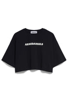 ARMEDANGELS Lariaa t-shirt zwart organic cotton dames | Sophie Stone