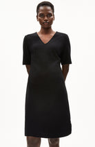 ARMEDANGELS Lesjaa dress black by Ecovero for women | Sophie Stone