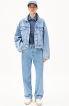 ARMEDANGELS paasithe denim jacket horizon from organic cotton for women | Sophie Stone