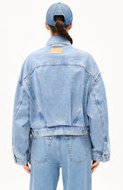 ARMEDANGELS paasithe denim jacket horizon from organic cotton for women | Sophie Stone